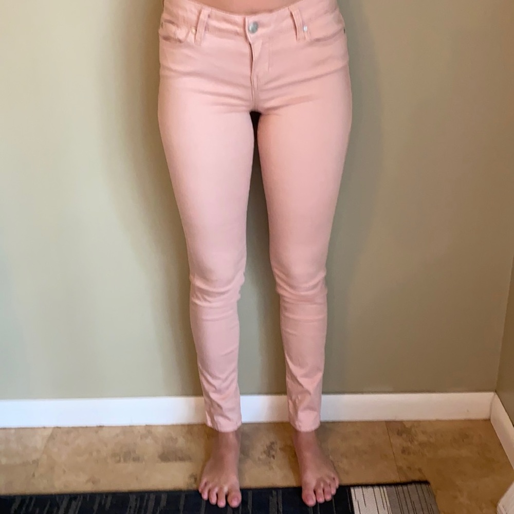 Celebrity pink jeans